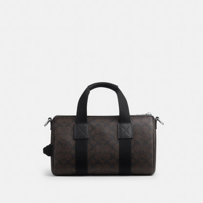 Explorer Duffle Bag 28 In Signature Canvas With Patches