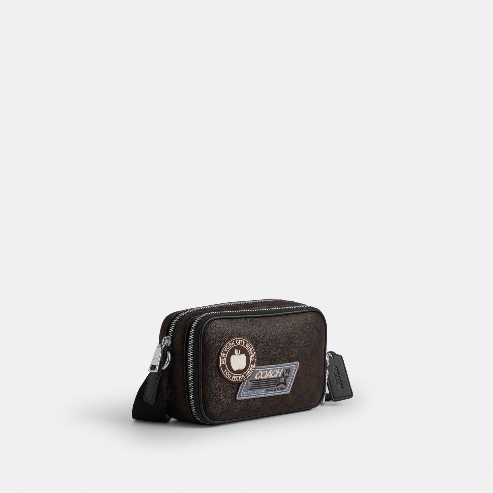 Colton Crossbody Bag 19 In Signature Canvas With Patches