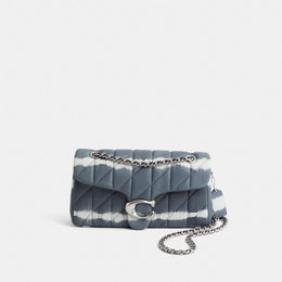 Restored Tabby Shoulder Bag 26 With Quilting And Tie-Dye