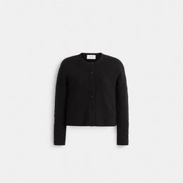 Restored Signature Knit Cropped Cardigan