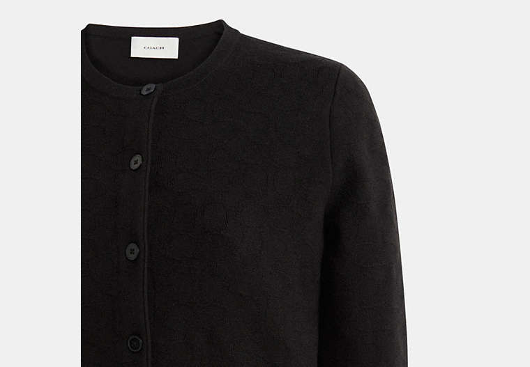 Restored Signature Knit Cropped Cardigan