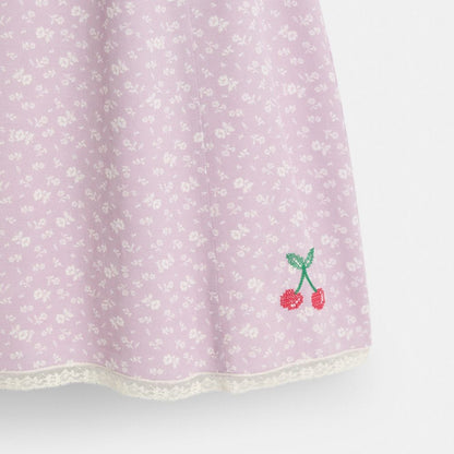 Restored Floral V-Neck Dress