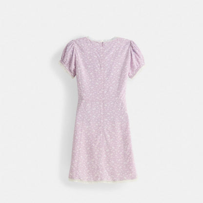 Restored Floral V-Neck Dress