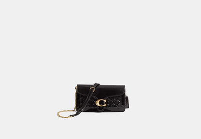 Restored Tabby Chain Clutch In Signature Leather