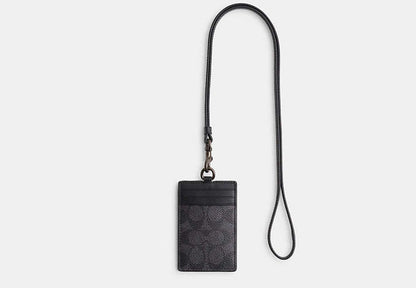 Restored Id Lanyard In Signature Canvas