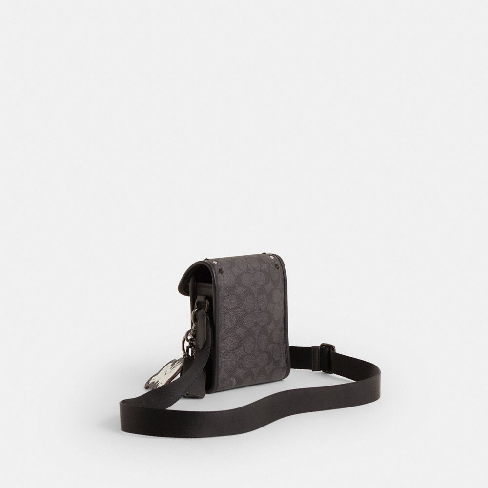 Custom Charter North/South Crossbody In Signature Canvas