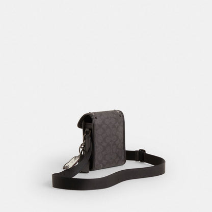 Custom Charter North/South Crossbody In Signature Canvas
