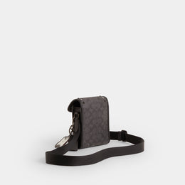 Custom Charter North/South Crossbody In Signature Canvas