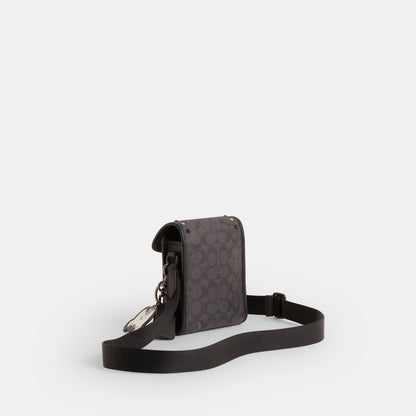 Custom Charter North/South Crossbody In Signature Canvas