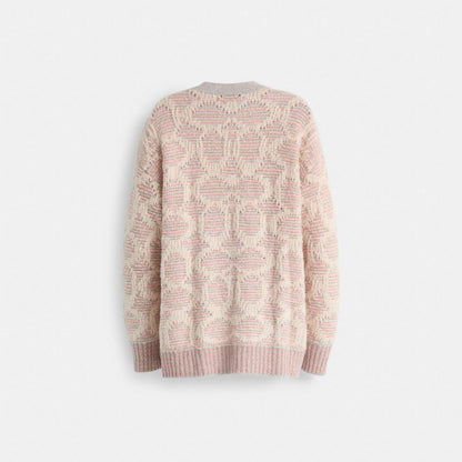 Restored Long Signature Cardigan