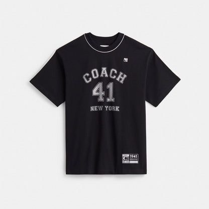 Restored Embellished Varsity T-Shirt