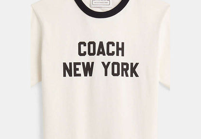 Restored Coach New York T-Shirt