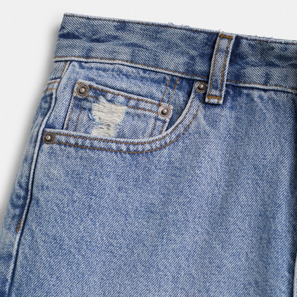 Restored Denim Boot Cut Jeans