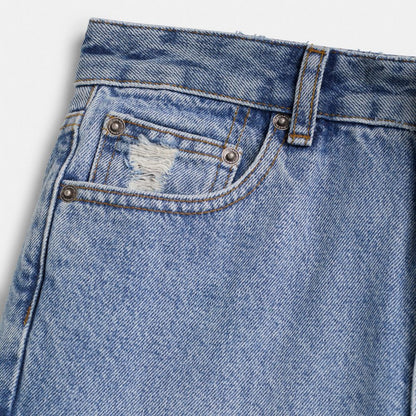 Restored Denim Boot Cut Jeans