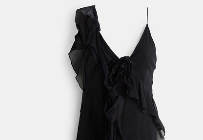 Restored Ruffle Tulle Dress