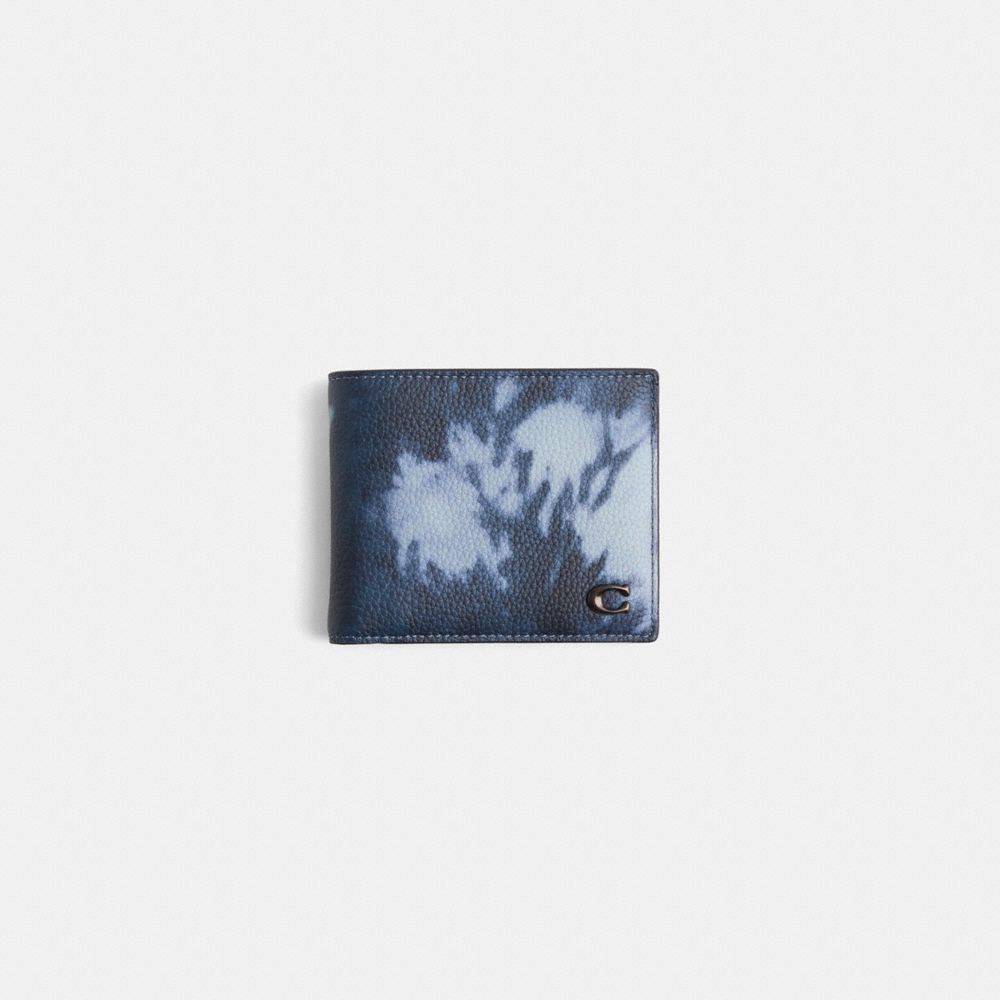 Restored 3-In-1 Wallet With Tie-Dye Print
