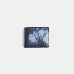 Restored 3-In-1 Wallet With Tie-Dye Print