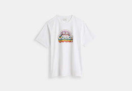 Restored Rainbow Horse And Carriage T-Shirt