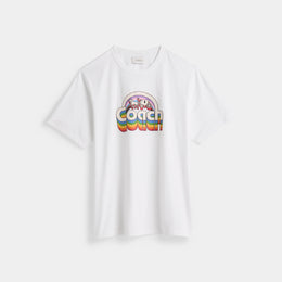 Restored Rainbow Horse And Carriage T-Shirt