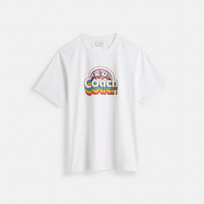 Restored Rainbow Horse And Carriage T-Shirt