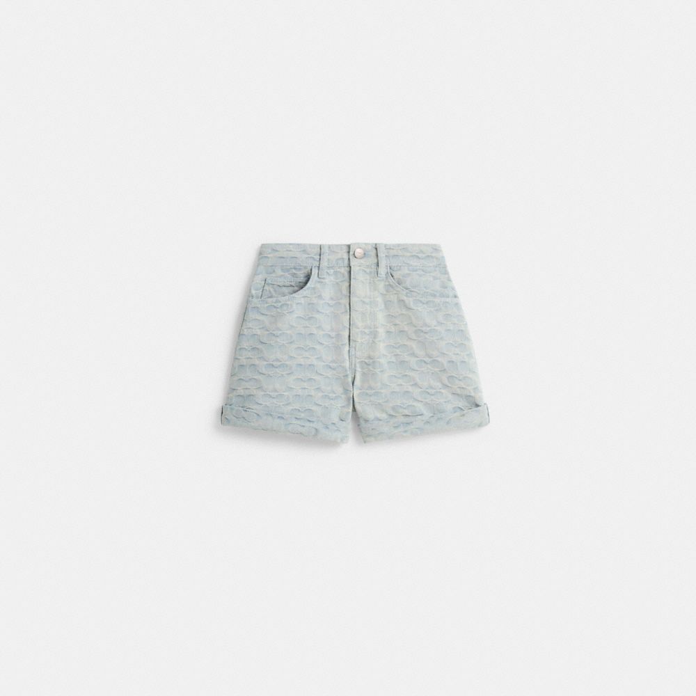 Restored Signature Denim Shorts