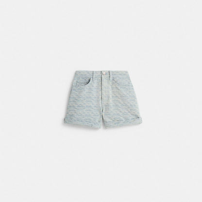 Restored Signature Denim Shorts