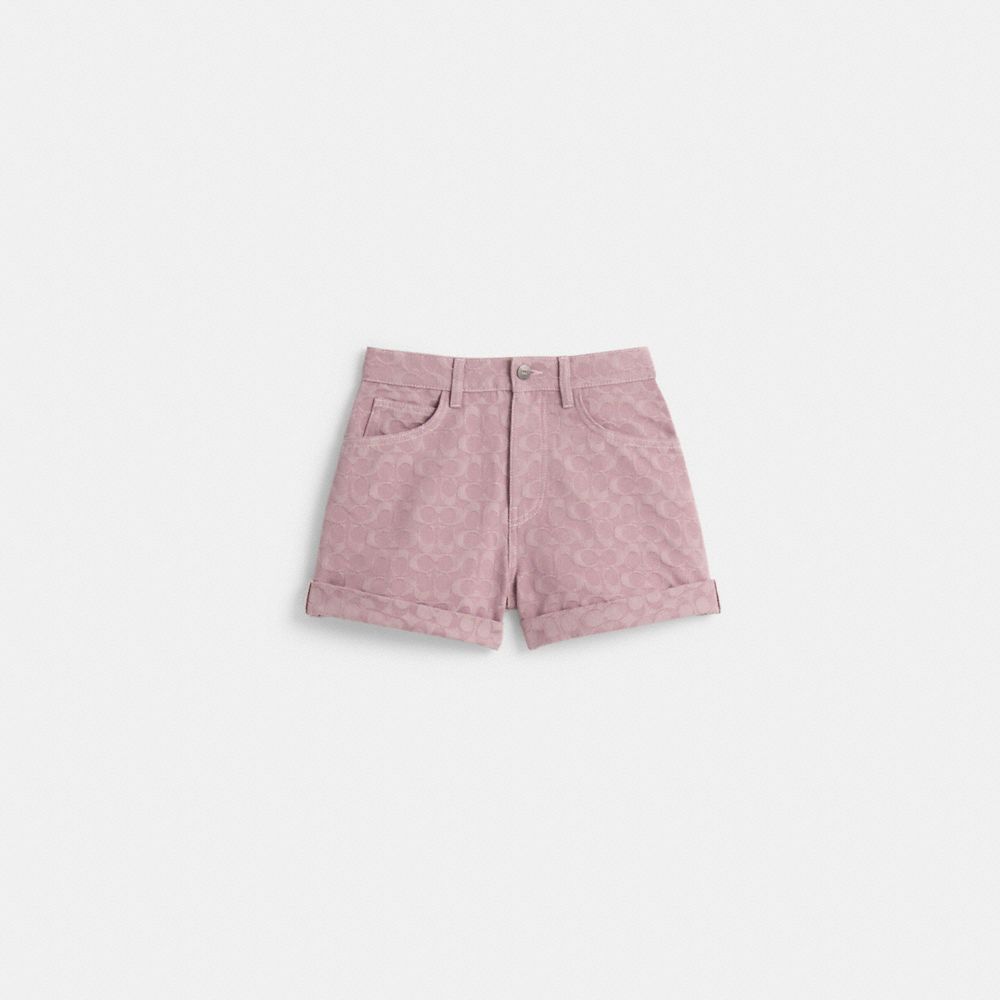 Restored Signature Denim Shorts
