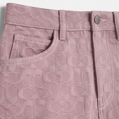 Restored Signature Denim Shorts