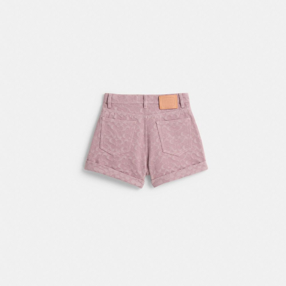 Restored Signature Denim Shorts