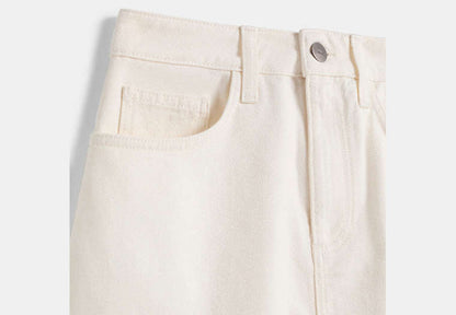 Restored Denim Skirt