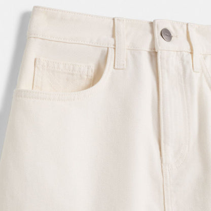Restored Denim Skirt