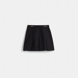 Restored Heritage C Pleated Mini Skirt