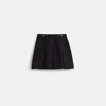Restored Heritage C Pleated Mini Skirt