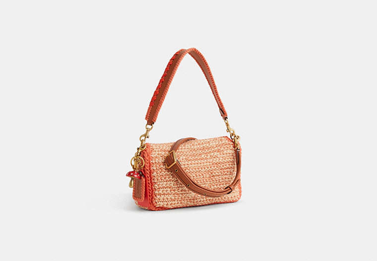 Reloved Soft Tabby Shoulder Bag With Crochet