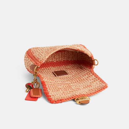 Reloved Soft Tabby Shoulder Bag With Crochet