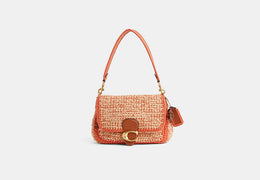 Reloved Soft Tabby Shoulder Bag With Crochet