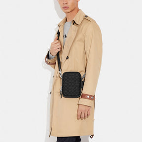 Stanton Crossbody Bag In Signature Jacquard