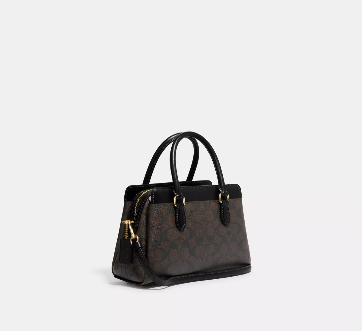 Coach Mini Darcie Carryall Bag In Signature Canvas - Bags | Shop From The Mirage