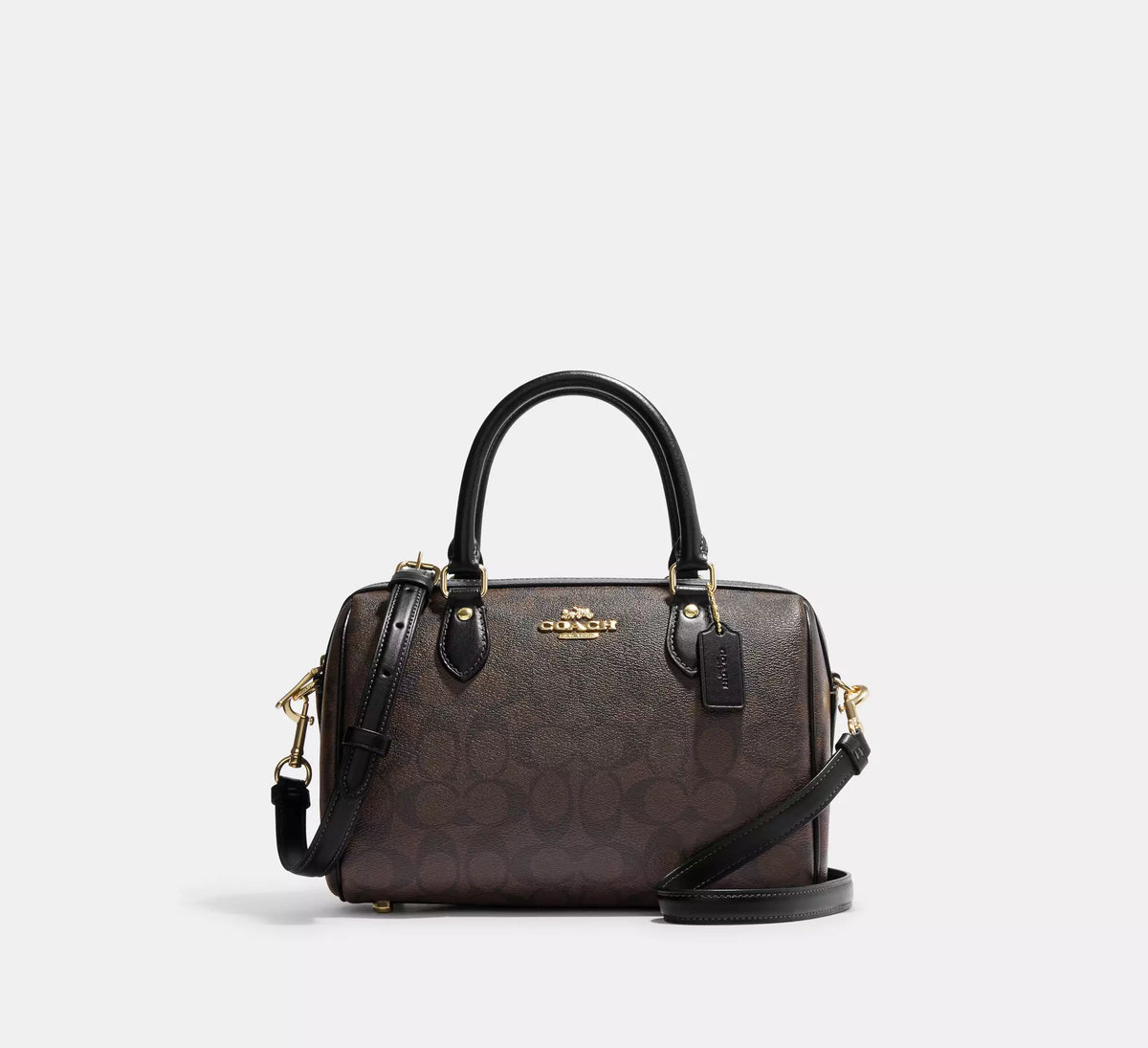 Coach Rowan Satchel Bag In Signature Canvas - Bags | Shop From The Mirage