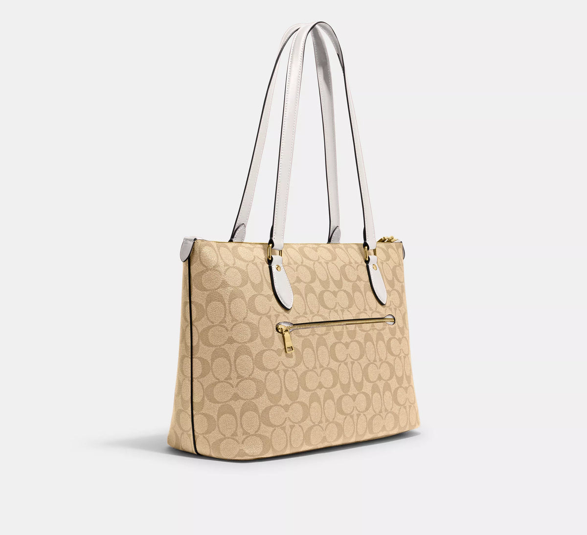 Coach Gallery Tote Bag In Signature Canvas - Bags | Shop From The Mirage