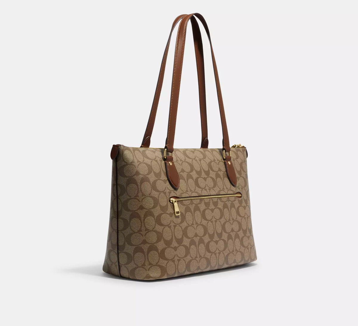 Coach Gallery Tote Bag In Signature Canvas - Bags | Shop From The Mirage