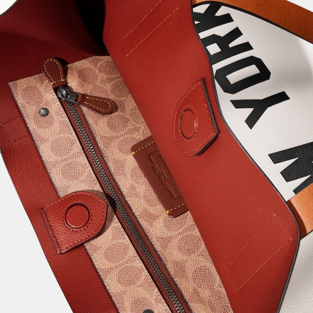 Relay Tote Bag With Coach Graphic
