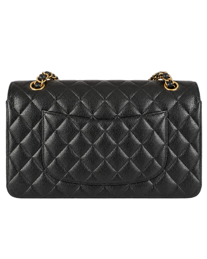 Chanel Black Caviar Medium Classic Double Flap Bag