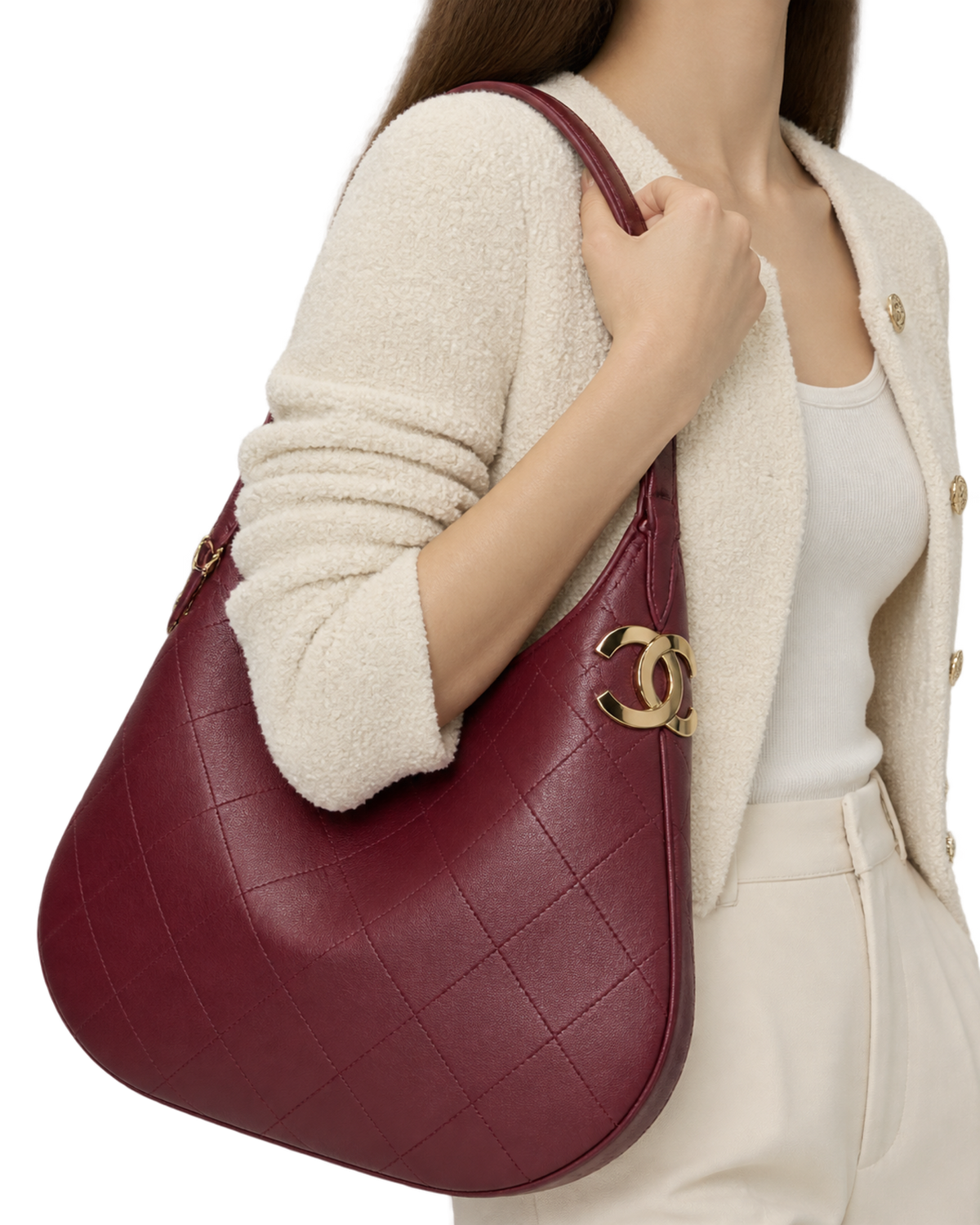 Chanel Hobo Handbag