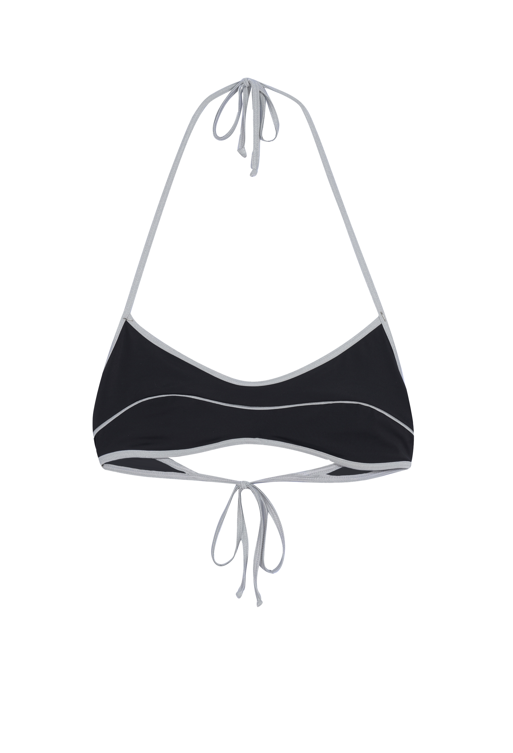 Charcoal Bikini Top