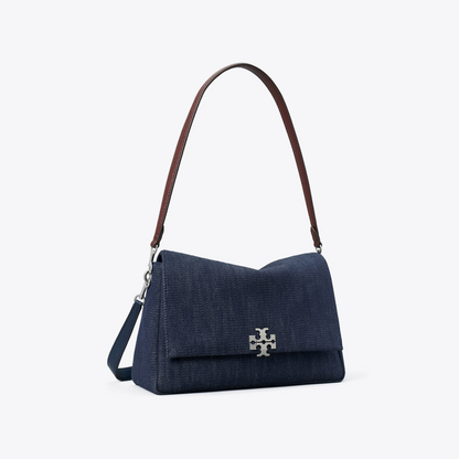 Charlie Denim Shoulder Bag