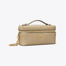 Charlie Quilted East-West Vanity Case