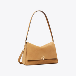 Charlie Suede Shoulder Bag