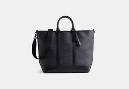 Restored Metropolitan Carryall Bag In Signature Canvas