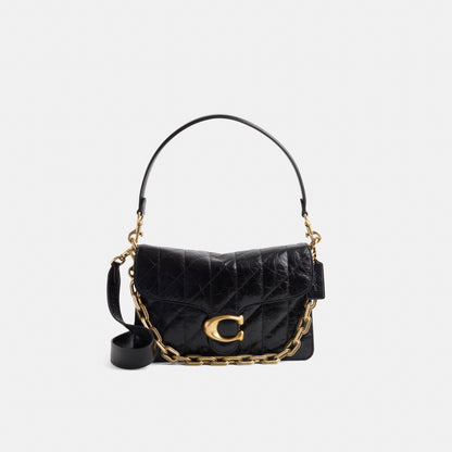Restored Chain Tabby Shoulder Bag With Quilting